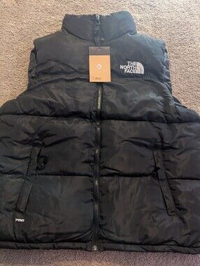 The North Face 700 Down Fill Puffer Jacket Black NWT Men XL
